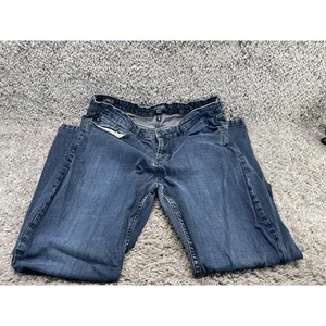 Chaps Jeans Mens 36x30 Blue Denim Slim Fit Straight Leg Medium Wash Casual - Picture 1 of 12