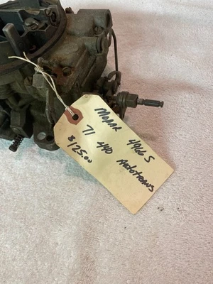 CARTER 4966S AFB CARBURETOR 1971 CHRYSLER DODGE PLYMOUTH 440 - Image 1 of 4