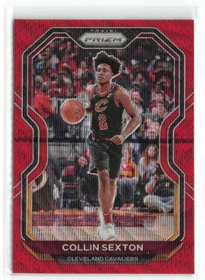 2020-21 Panini Prizm Red Wave Collin Sexton Cleveland Cavaliers #225 - Image 1 of 2