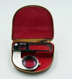 Bauernmarke Konica Auto-Up IIIA F:2 Nr. 1 1m-50cm mit Koffer, Anleitung #358 - Bild 1 von 6