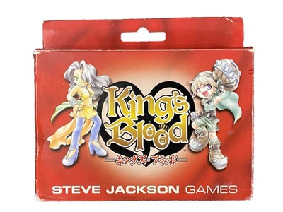 King's Blood Card Game Board Game Steve Jackson Games 2003 Rare 100% Complete - Image 1 of 4