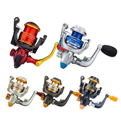 Leichte Mini Angelrolle 500 Series Metallspule Quick Retrieve Rate - Bild 1 von 4