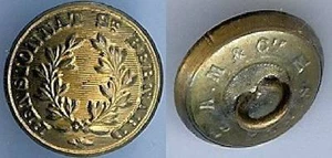 Bouton civil - Pensionnat Saint Bernard d=19mm A. M. & Cie Paris - Picture 1 of 1