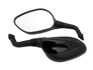 Universal Mirror Set, 8mm RH/RH Thread - BLACK - Picture 1 of 4