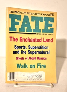 FATE, October 1984, Paranormal, Ghosts, God is not Dead, Occult UFO Magazine - Imagen 1 de 2