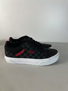 Vans Unisex Off The Wall 500714 Black Casual Shoes Checkered Youth US 1 UK 13.5 - Picture 1 of 13