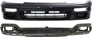 Front Bumper Cover for 1990-1991 Honda CRX Coupe, 2-Piece Kit with Bumper - Picture 1 of 9
