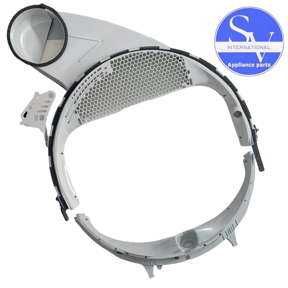 Carcasa de pantalla de pelusa para secadora GE WE03X25275 WE03X25314 WE01X24546 Foto 1 de 4