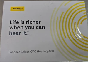 Jabra Enhance Select 300 OTC Hearing Aids Silver - Picture 1 of 6