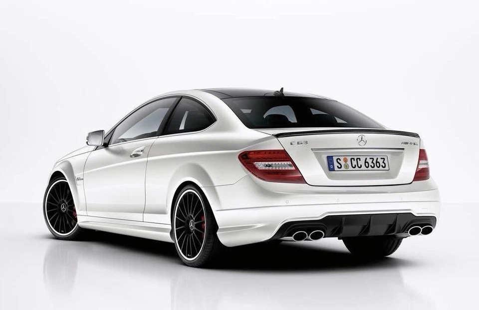 2012-2014 MERCEDES BENZ W204 C63 SEDAN DIFUSOR TRASEIRO AMG ORIGINAL C250 C300 C350 - Imagem 1 de 1