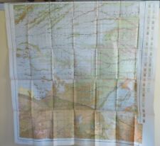 1910 Antique Map Western Kansas Hamburg Larned Colby Plainville 37X38 #4230