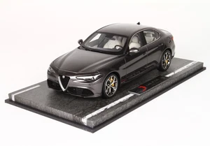 1:18 Bbr Alfa Romeo Giulia Veloce 2016 Grigio Vesuvio Met Grey BBR-S BBRC1829F M - Picture 1 of 6