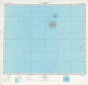 Russian Soviet Military Topographic Maps- FLORES ISLAND (Portugal), ed.1981 - Bild 1 von 3