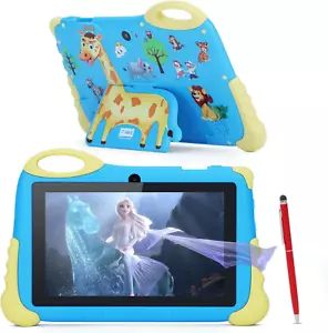 Kinder Tablet Android 13 7-Zoll 4GB RAM 32GB ROM HD IPS Spiele Pad Junge Mädchen - Bild 1 von 6