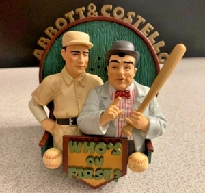 2004 Carlton Cards Abbott & Costello "Who's on First?" ORNAMENT - w/Original Box - Picture 1 of 14