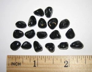 18 CUENTAS DE PIEDRA PERFORADA NUUMMITA AUTÉNTICA PULIDA GOENLANDIA 10 gramos *4 - Imagen 1 de 13