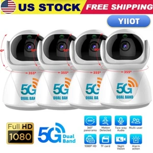 4x Camara De Seguridad Wifi Inalambrica Para Casa Interior Con Audio y Microfono - Picture 1 of 26