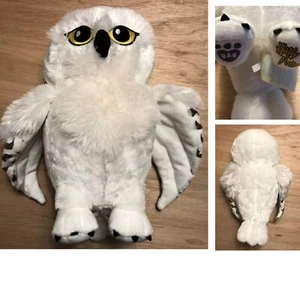 Peluche Harry Potter Hedwig White Snowy Owl 13" Mundo Mágico Build-A-Bear Usado en Excelente Condición - Imagen 1 de 13