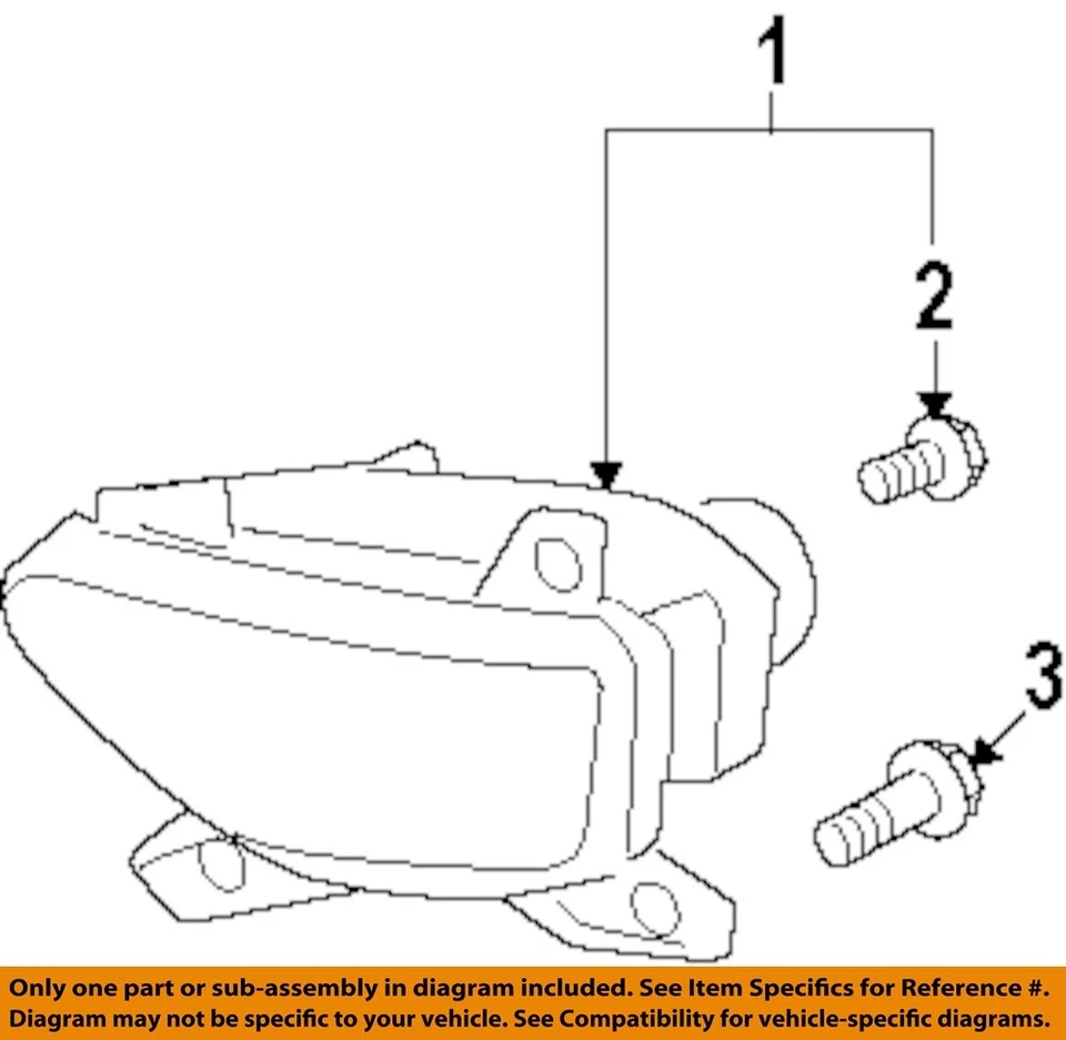 HYUNDAI OEM 03-08 Tiburon-Foglight Fog Light Bulb 1864955009 - Image 1 of 1