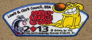Lewis & Clark Council 2013 NJ "Comic Strip" JSP - Mother Goose & Grimm - Picture 1 of 1