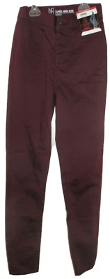 New Juniors XS 1  Curvy Super High Rise Jeggings No Boundaries Purple - Image 1 of 2