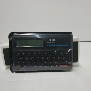 SII Seiko Instruments Spanish--English Translator TR-2200 w/ bulit in calculator - Picture 1 of 6
