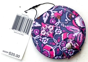 Vera Bradley Pocket Mirror in Magenta Medallion. NWT - Picture 1 of 3