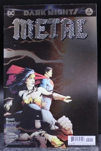 Dark Nights Metal (2017) #2 1st Print Greg Capullo Foil Cover A Scott Snyder NM - Picture 1 of 3