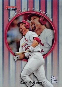 Mark McGwire 2019 Bowman's Best 99FF-MM St. Louis Cardinals Baseballkarte - Bild 1 von 2