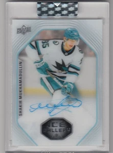 2024-25 Upper Deck Clear Cut Ice Gallery Shakir Mukhamadullin Auto #IGA-SM - Picture 1 of 2