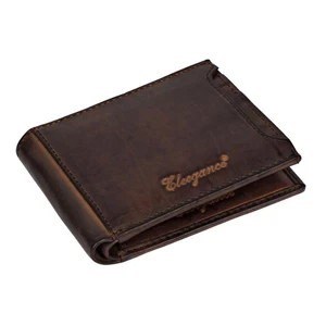 Minimalist Wallet for Men Rfid Blocking Real Leather Wallet Business Card Hol... - Bild 1 von 6