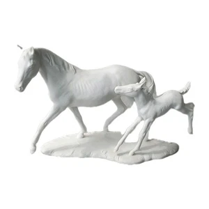 Kaiser Mare And Foal 403 Golden Crown E & R Made In W. Germany 8.5" High - Picture 1 of 8
