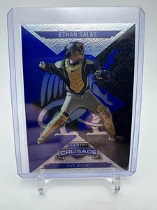 Ethan Salas - 2025 Panini Crusade Blue Prizm #50 (RC) - Picture 1 of 2