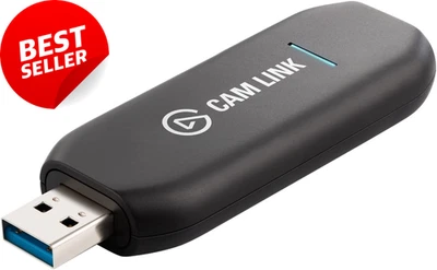 Cam Link 4K HDMI to USB Capture Card for DSLR Camcorder Webcam Streaming OBS - image 1 of 4
