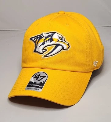 Nashville Predators '47 Clean Up Adjustable Yellow Hat NHL - Image 1 of 4