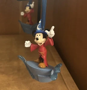 Disney Parks 2025 Fantasia Sorcerer Mickey Mouse Weihnachtsschmuck Neu mit Etikett - Bild 1 von 6