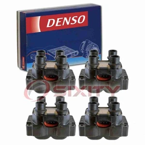 4 pc Denso Direct Ignition Coils for 2014-2019 Ford Transit Connect 2.5L L4 br - Picture 1 of 5
