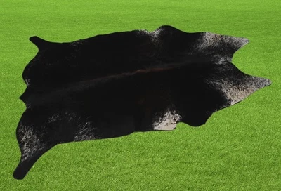 100% Original Kuhfell Teppich Bereich Skin Leder 14.63 Sq.feet (124cmx109cm) - Bild 1 von 3