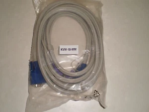 NUOVISSIMO kit cavi KVM maschio/maschio 10 piedi - Foto 1 di 2
