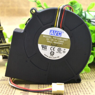 AVC 9733 9cm 12V 0.95A 100MM F9733B12MT Blower Turbo Cooling Fan - Image 1 of 4