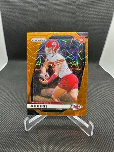 2024 Panini Prizm - Rookies Orange Lazer Prizm #336 Jaden Hicks (RC) - Picture 1 of 2