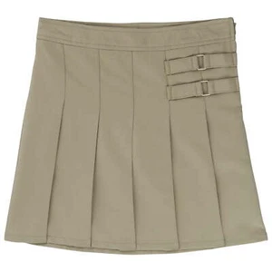 French Toast School Uniform Girls Size 6 Khaki Polyester Side Zip Closure - Picture 1 of 2