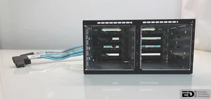 HP 672146-001 SFF 8-Bay Drive Module with Cables 01015550A-419-G PCB - Picture 1 of 5