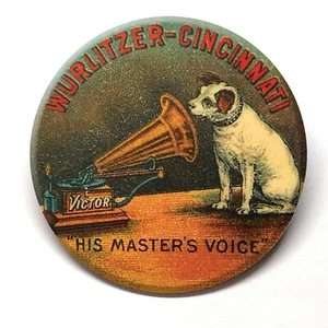 Wurlitzer Cincinnati Victor Nipper Fridge Magnet BUY 3 GET 4 FREE MIX & MATCH - Picture 1 of 2
