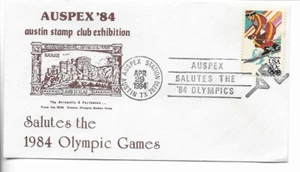1984-PORTADA DEL EVENTO-AUSPEX-EXPOSICIÓN CLUB DE ESTAMPILLAS DE AUSTIN-AUSTIN, TEXAS - Imagen 1 de 1