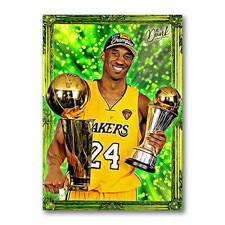 Kobe Bryant Jade Gold Getter Sketch Card Limited 01/10 Dr. Dunk Signed