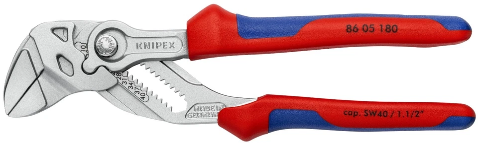 KNIPEX 86 05 180 Zange Steckverbindungszange