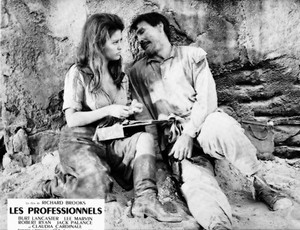 Claudia Cardinale Jack Palance The Professionals Lobby Card Photo Print 4"x6"