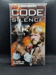 Code Of Silence Chuck Norris VHS Good Times Home Video Orion Pictures - Picture 1 of 5