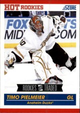 2010-11 Score #655 Timo Pielmeier RC - NM-MT